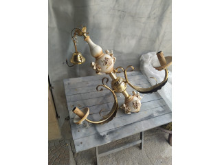 Lampadario con candele