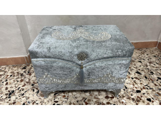 Baule Contenitore Argento