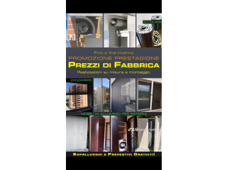 Tende zanzariere infissi porte blindate inferriate