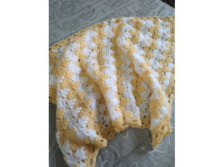 Copertina all'uncinetto