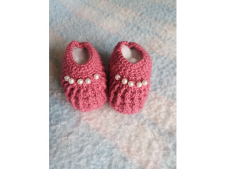 Scarpette all'uncinetto