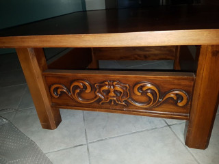 TAVOLINO IN LEGNO INTARSIATO